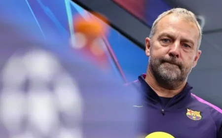 Hansi Flick Warns Barcelona of Defensive Weakness Before Olympiacos Clash