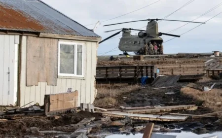Man Films Home Floating Away During Alaska Storms