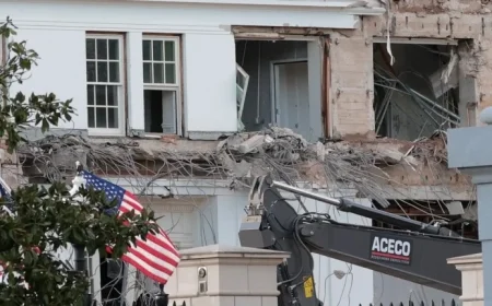White House East Room Transforms into Trump’s Ballroom