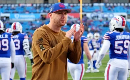 Joe Brady, Bills Offensive Coordinator, Named Possible Penn State Coach Candidate