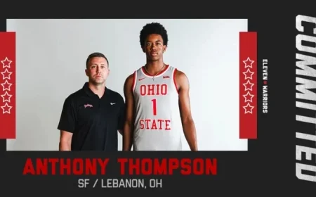 Top Prospect Anthony Thompson, Elite Small Forward, Commits to Ohio State 2026