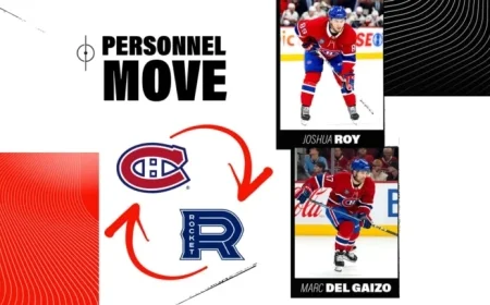 Joshua Roy, Marc Del Gaizo Rejoin Laval Rocket Roster