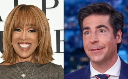 Gayle King Meets Jesse Watters in Unexpected Setting