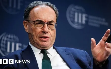 Bank of England Chief Warns as US Firm Collapse Triggers Alarm