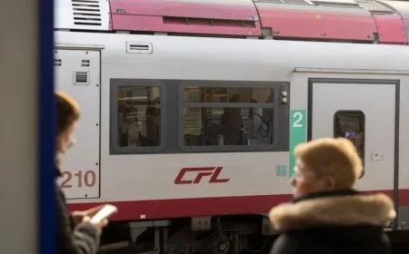 Rail Traffic Halted Between Differdange and Pétange