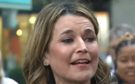 Savannah Guthrie Cringes Over Past Interview Mistake