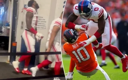 Brian Burns Addresses Viral Tunnel Video After Crushing Loss to Giants