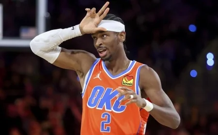 Shai Gilgeous-Alexander Takes Center Stage on Opening Night: What to Expect From the Thunder’s MVP Catalyst