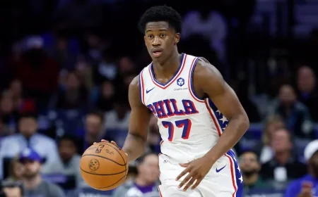 VJ Edgecombe Exceeds Sixers’ Expectations, Pursues Ambitious Goals