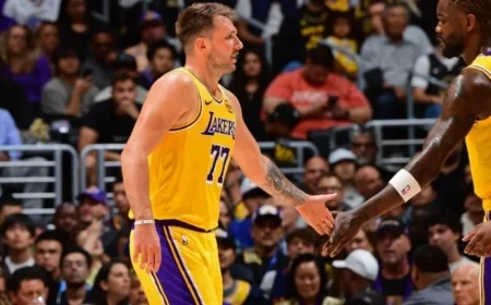 Luka Doncic Shines with 43 Points in Lakers Defeat, Downplays Groin Concerns