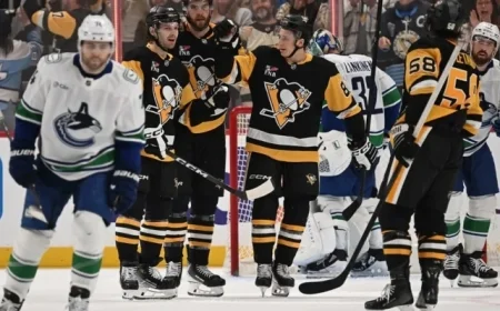 Penguins Triumph Over Canucks in Dominant Victory