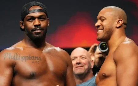 Ciryl Gane Believes Jon Jones May Support Him Against Aspinall at UFC 321