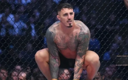 Tom Aspinall Challenges Ciryl Gane’s UFC 321 Strategy to ‘Deep Waters’