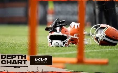 Browns Reveal Week 8 Depth Chart Against Patriots