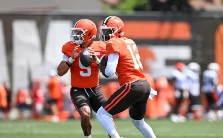 Shedeur Sanders Skips First-Team Reps Behind Dillon Gabriel