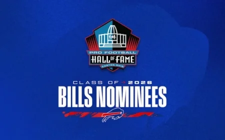 Seven Buffalo Bills Legends Advance in 2026 NFL Hall of Fame Voting