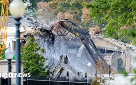 White House East Wing Demolition Set to Begin Soon