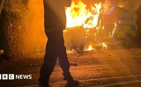 Arrests Made Following Violent Protest at Dublin Migrant Hotel