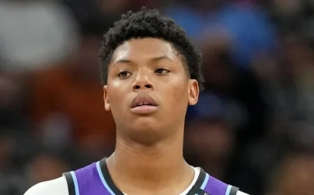 Ace Bailey Faces Challenges in NBA Debut