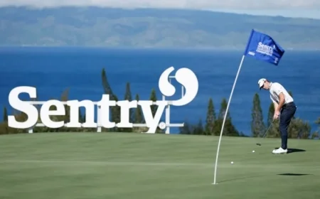 PGA Tour Cancels 2026 Sentry Tournament After Kapalua Withdrawal