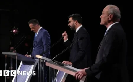 Mamdani and Cuomo Reunite at New York City Mayoral Debate