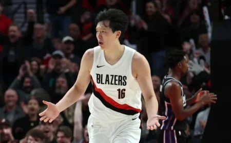 Blazers Face Tough Yang Hansen Test Before Season Opener