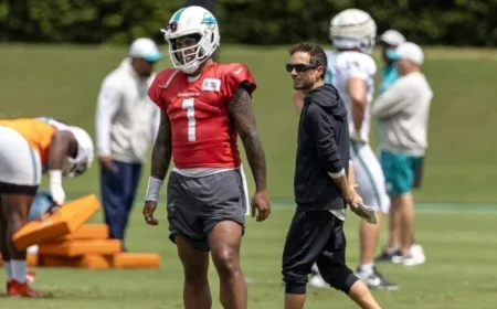 Dolphins’ McDaniel Updates After Dual Meetings with Tagovailoa