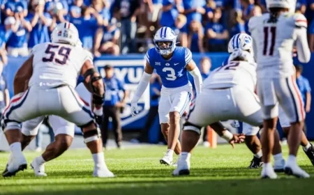 BYU Releases Initial Injury Report for Iowa State Road Game