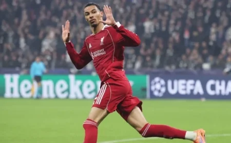 Liverpool Dominates Eintracht Frankfurt with a Convincing 5-1 Win
