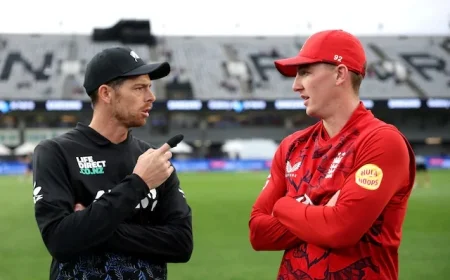 England vs New Zealand Scorecard Today: 3rd T20I in Auckland — Live Update, Playing XIs, and Series Snapshot