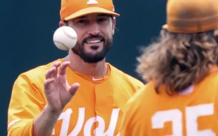 Giants Appoint Tennessee Vols’ Tony Vitello as New Manager