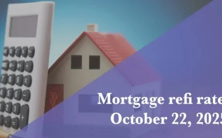Refi Mortgage Rates Update for October 22, 2025