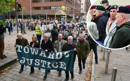 Judge Delivers Trial Verdict Summary Amidst Bloody Sunday Families and Soldier F Supporters
