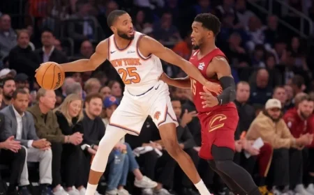 Knicks Overcome Cavs’ Rally to Win Opener 119-111