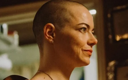 Emma Stone Fans Shave Heads for Free ‘Bugonia’ Movie Screening