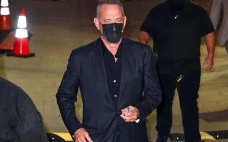 Tom Hanks Spotted Masked on Subway, But Passengers Recognize Him Instantly