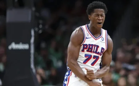 V.J. Edgecombe Shines, Inspires Hope for 76ers: ‘He Was Amazing’