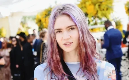 Grimes Unveils Bold New Face Tattoo: An Innovative Design