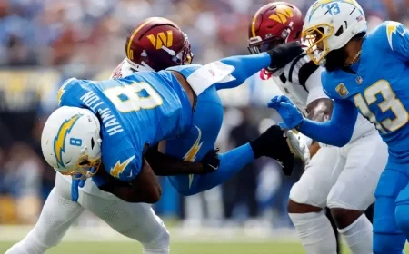 Chargers injury report for Week 8 vs. Vikings: Haskins out; Alt, Pipkins, Molden headline a long questionable list