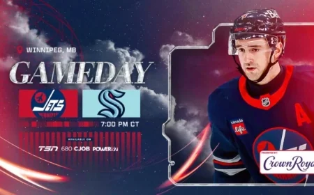 Kraken Face Off Against Jets on Gameday