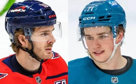 Raddysh and Celebrini Hat Tricks Secure Sharks’ First Win Over Rangers