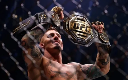 Aspinall Focuses on Silencing Distractions Before UFC 321 Clash with Gane