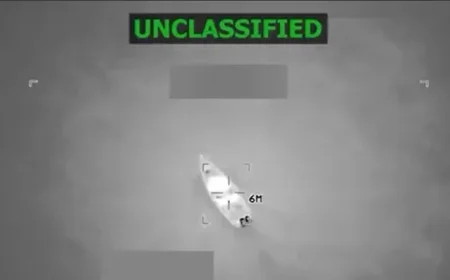 U.S. Strike Targets Alleged Drug-Smuggling Boat, Kills Six Onboard