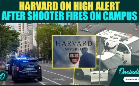 Harvard shooting alert lifts after man on bicycle fires shots in Cambridge; campus returns to normal operations