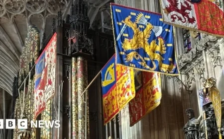 Prince Andrew’s Banner Taken Down at Windsor Castle Chapel