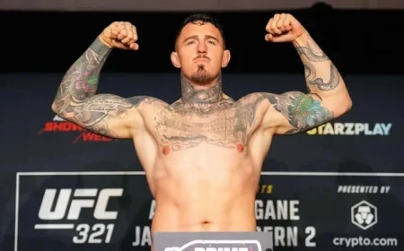 UFC 321 Weigh-In: Two Fighters Miss Weight for Aspinall vs. Gane Card