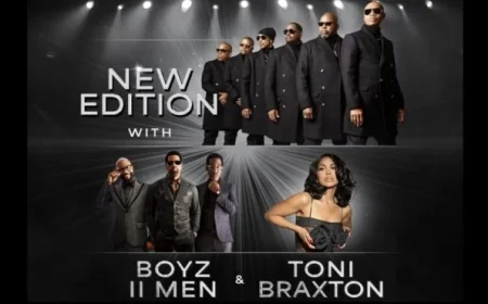 New Edition tour 2026: “The New Edition Way Tour” reunites R&B royalty with Boyz II Men and Toni Braxton