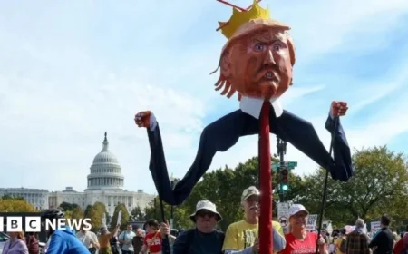Millions Rally Nationwide in US ‘No Kings’ Protests Against Trump