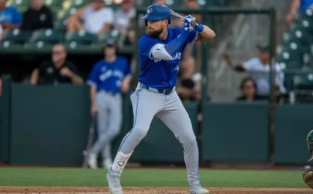 Blue Jays Outfielder Represents Sacramento in World Series Against Dodgers