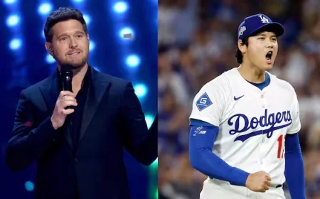 Michael Bublé Expresses Mixed Emotions on Shohei Ohtani Using His Song